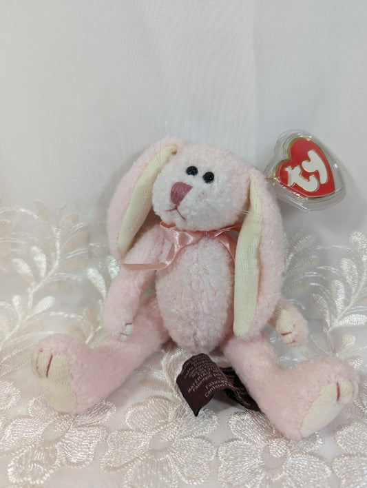 Ty Attic Treasure - Strawbunny The Pink Bunny Rabbit (8in) - Vintage Beanies Canada