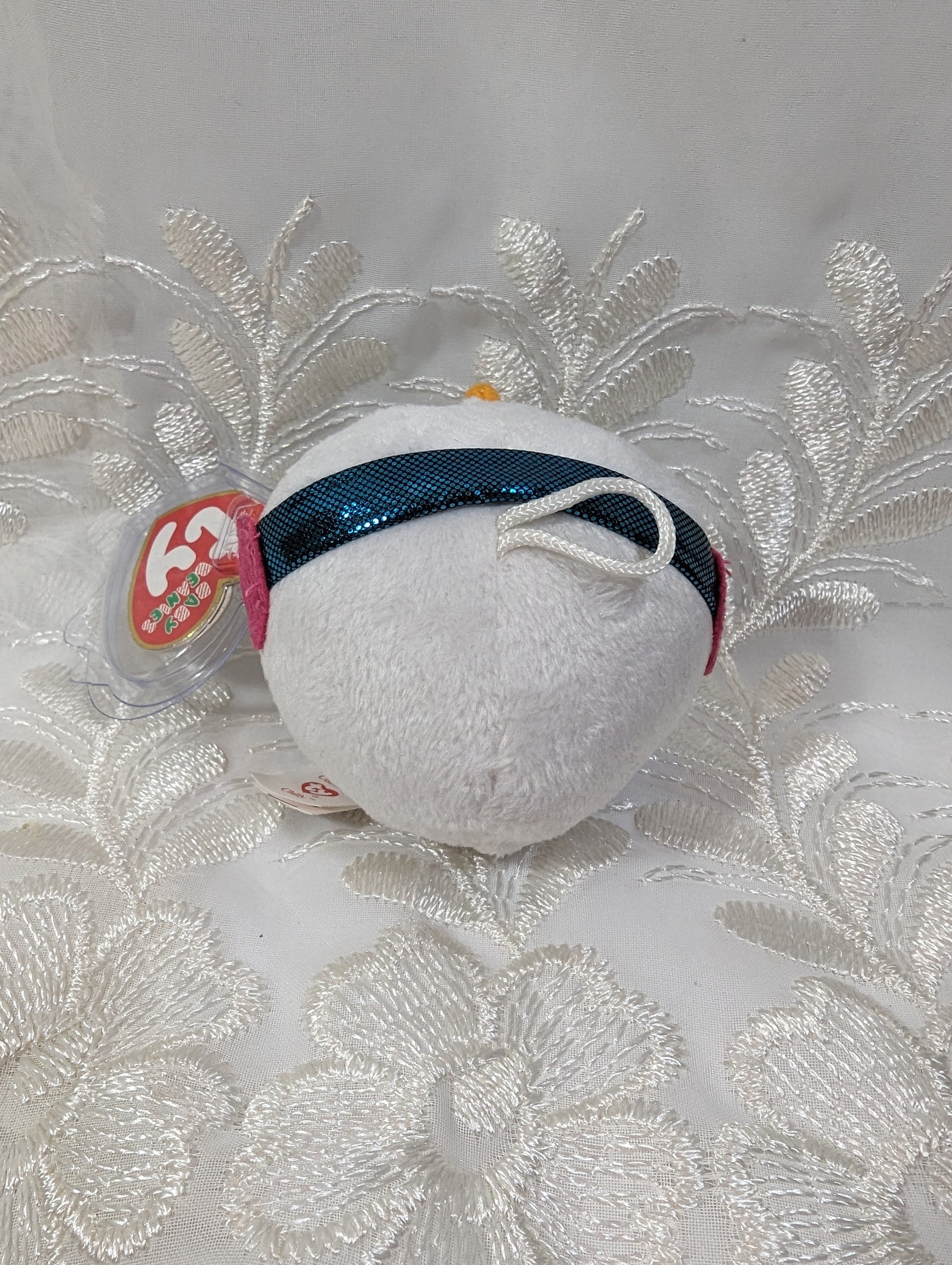 Ty Baby Beanie - Chilly The Snowman (3in) - Vintage Beanies Canada