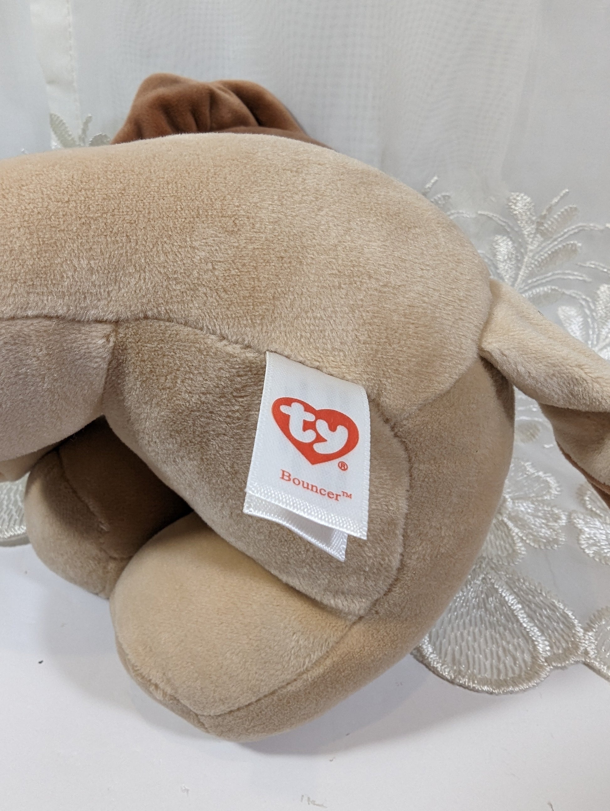 Ty Baby Collection - Bouncer The Lion (9 in) No Tag - Vintage Beanies Canada