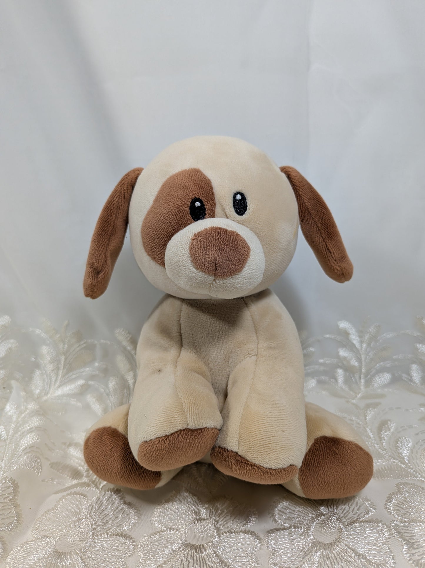 Ty Baby Collection - Bumpkin The Brown Dog (6in) No Hang Tag - Vintage Beanies Canada