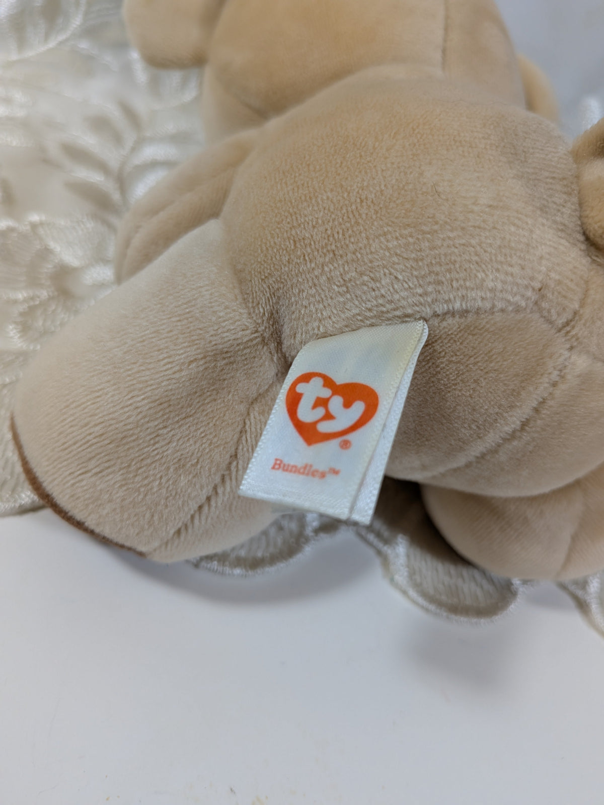 Ty Baby Collection - Bundles The Brown Teddy Bear (6in) No Tag - Vintage Beanies Canada