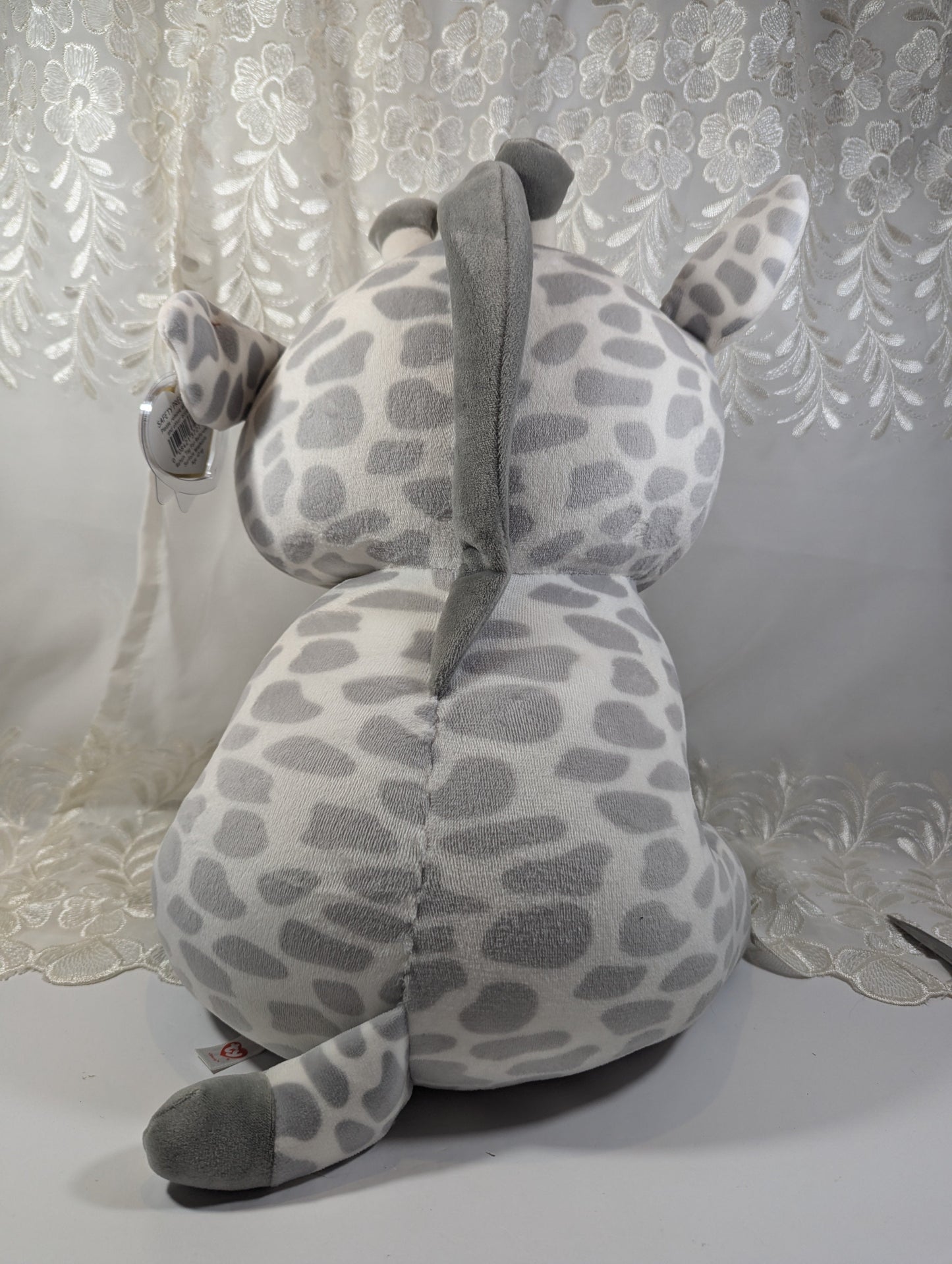 Ty Baby Collection - Gracie the Large Gray Giraffe (16in) *Rare* - Vintage Beanies Canada
