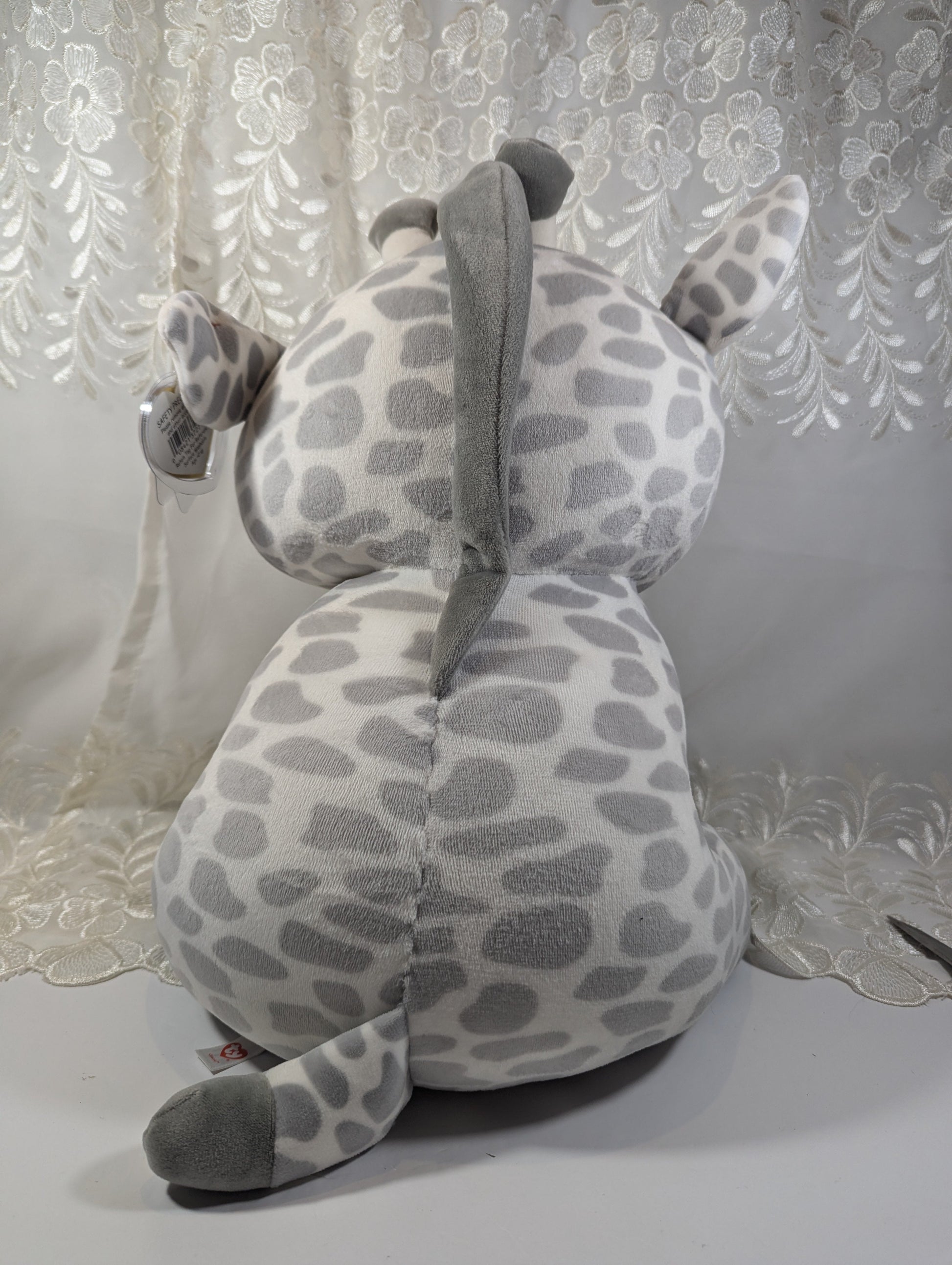 Ty Baby Collection - Gracie the Large Gray Giraffe (16in) *Rare* - Vintage Beanies Canada