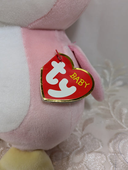 TY Baby Collection - Penny the Pink Penguin (8 In) - Vintage Beanies Canada