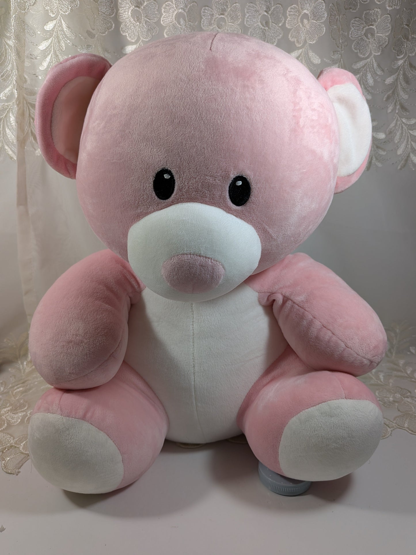 Ty Baby Collection - Princess The Pink Bear (15in) *Rare* No Hang Tag - Vintage Beanies Canada