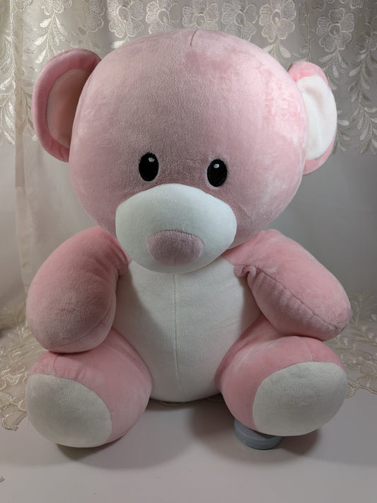Ty Baby Collection - Princess The Pink Bear (15in) *Rare* No Hang Tag - Vintage Beanies Canada