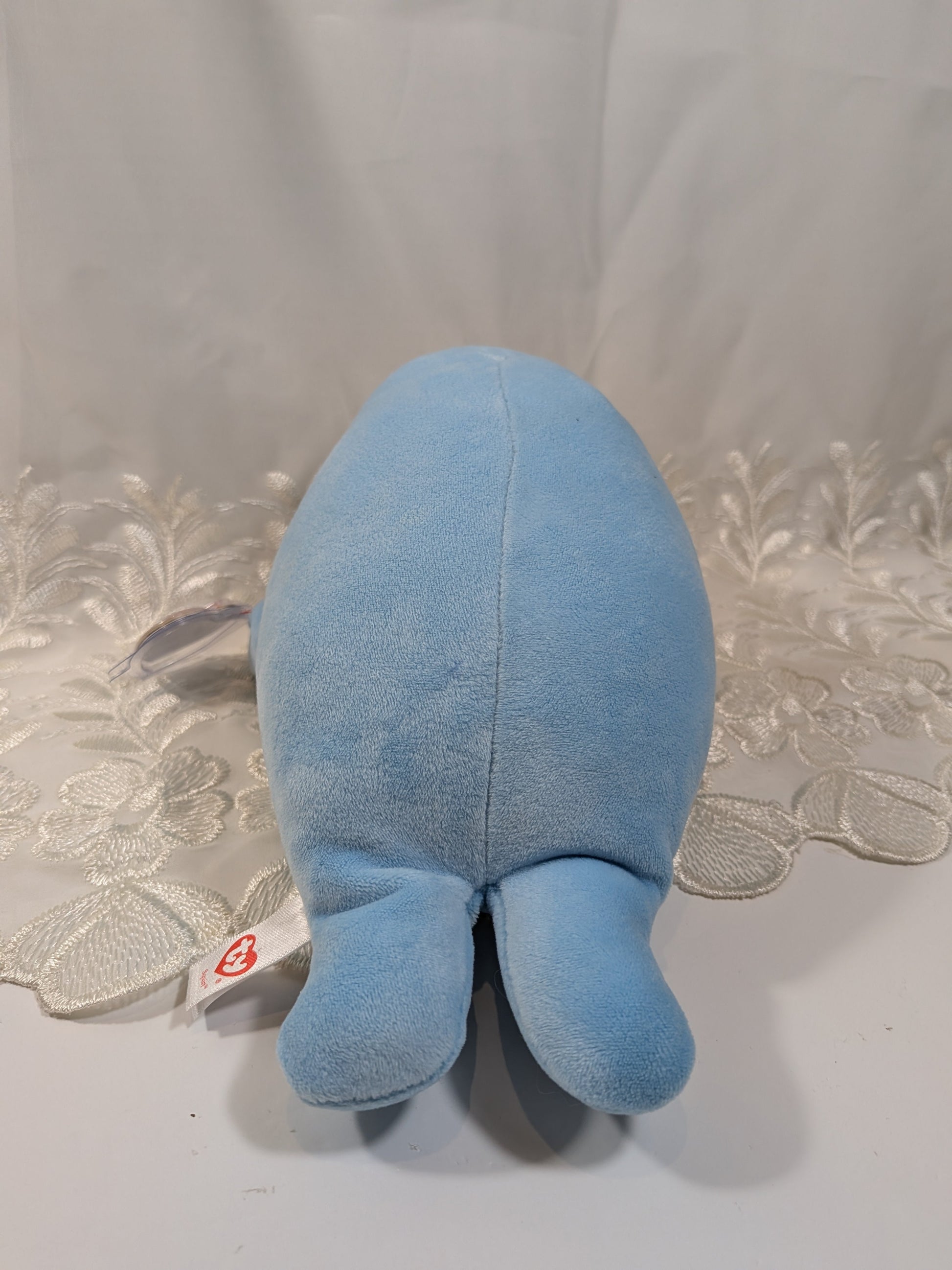 Ty Baby Collection - Squirt The Blue Seal (10in) - Vintage Beanies Canada