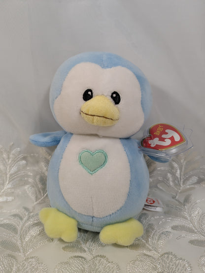 Ty Baby Collection - Twinkles The Blue Penguin *Rare* (6in) - Vintage Beanies Canada