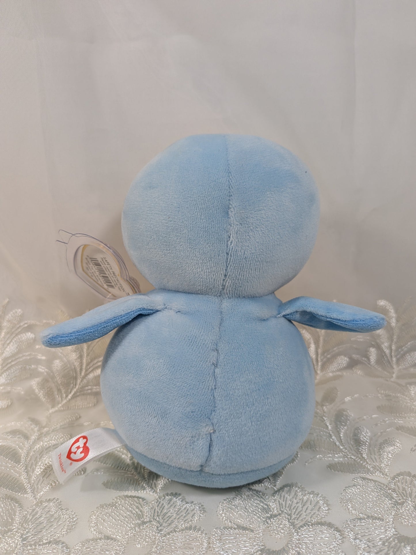 Ty Baby Collection - Twinkles The Blue Penguin *Rare* (6in) - Vintage Beanies Canada