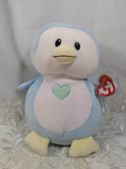 Ty Baby Collection - Twinkles The Blue Penguin *Rare* (8 in) - Vintage Beanies Canada