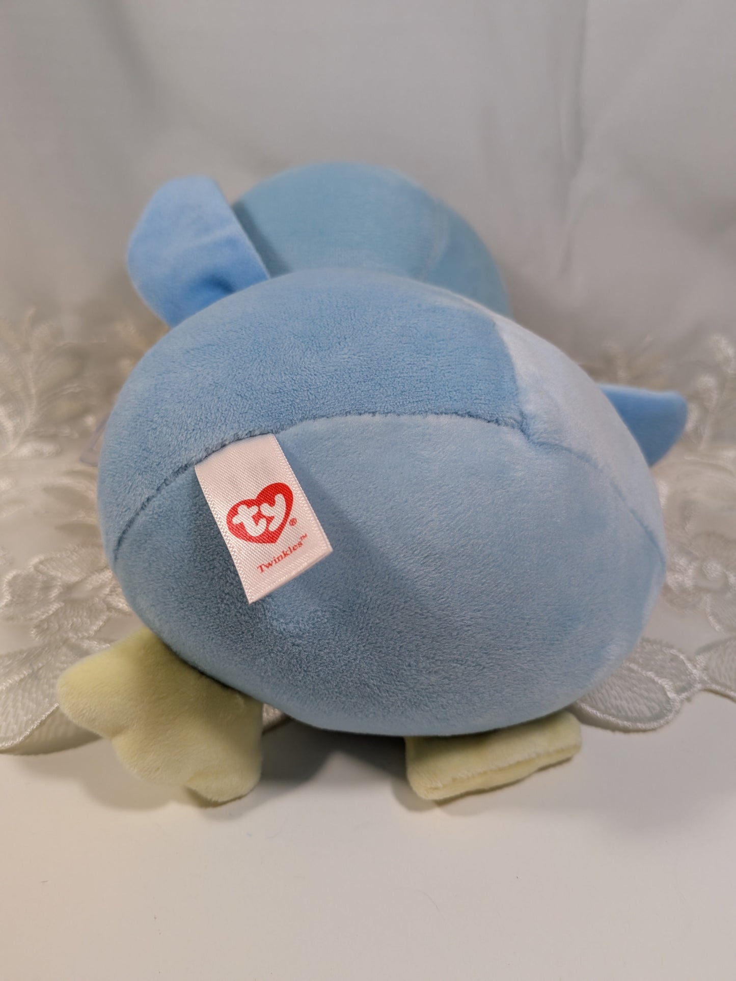 Ty Baby Collection - Twinkles The Blue Penguin *Rare* (8 in) - Vintage Beanies Canada