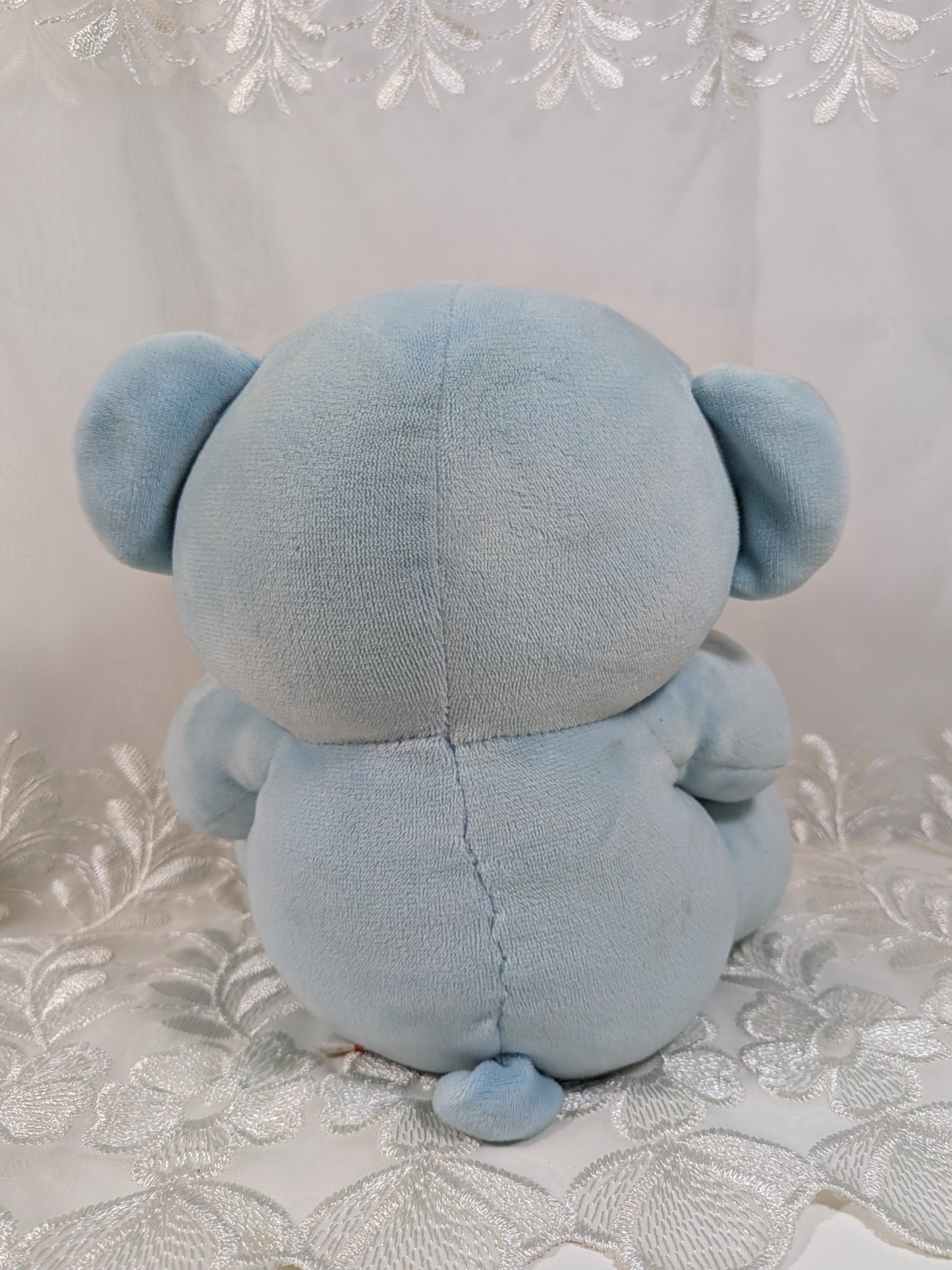 TY Baby Line - Lullaby the Adorable Blue Bear (8in) No Hang Tag - Vintage Beanies Canada