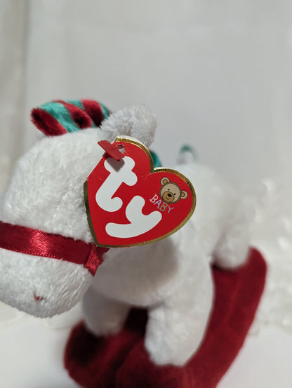 Ty Baby - Pretty Pony The Christmas Rocking Horse Plush (8in) - Vintage Beanies Canada
