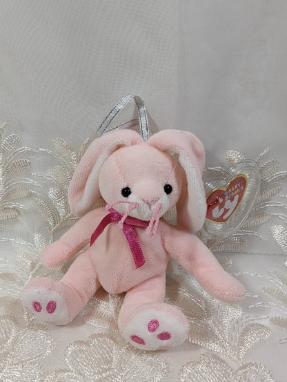 Ty Basket Beanie - Baskets The Pink Bunny (4in) - Vintage Beanies Canada