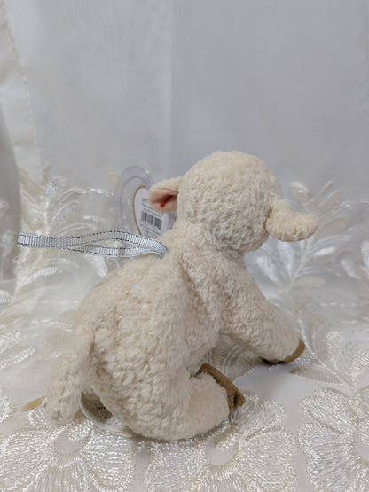 Ty Basket Beanies - Ewey The Lamb (3.5 in) - Vintage Beanies Canada