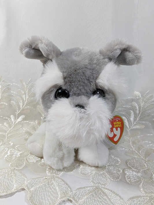 Ty Beanie Babies - Harper The Grey Schnauzer Dog (6in) - Vintage Beanies Canada