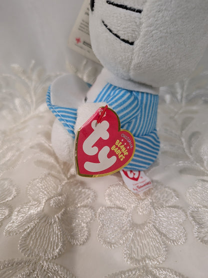 Ty Beanie Babies - Hello Kitty I Love Japan Nurse Red Cross Fundraiser (6in) Non-mint Tags - Vintage Beanies Canada