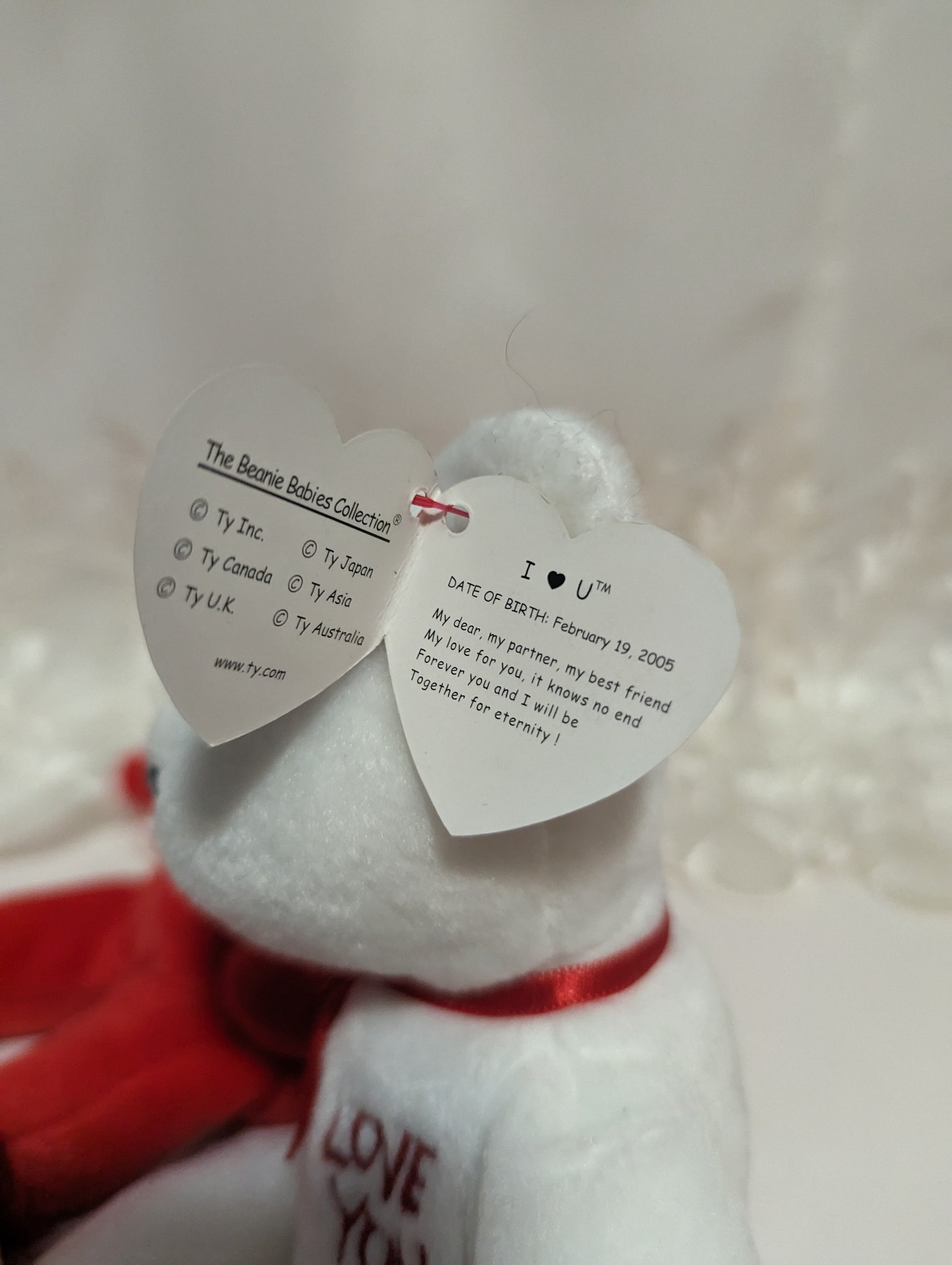 Ty Beanie Babies I Love You The Bears Vintage Beanies