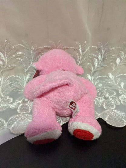 Ty Beanie Babies - Junglelove The Pink Monkey (7.5in) - Vintage Beanies Canada