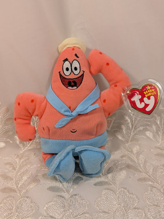 Ty Beanie Babies - Patrick Star As Barnacle Boy From The TV Show SpongeBob SquarePants (8in) - Vintage Beanies Canada