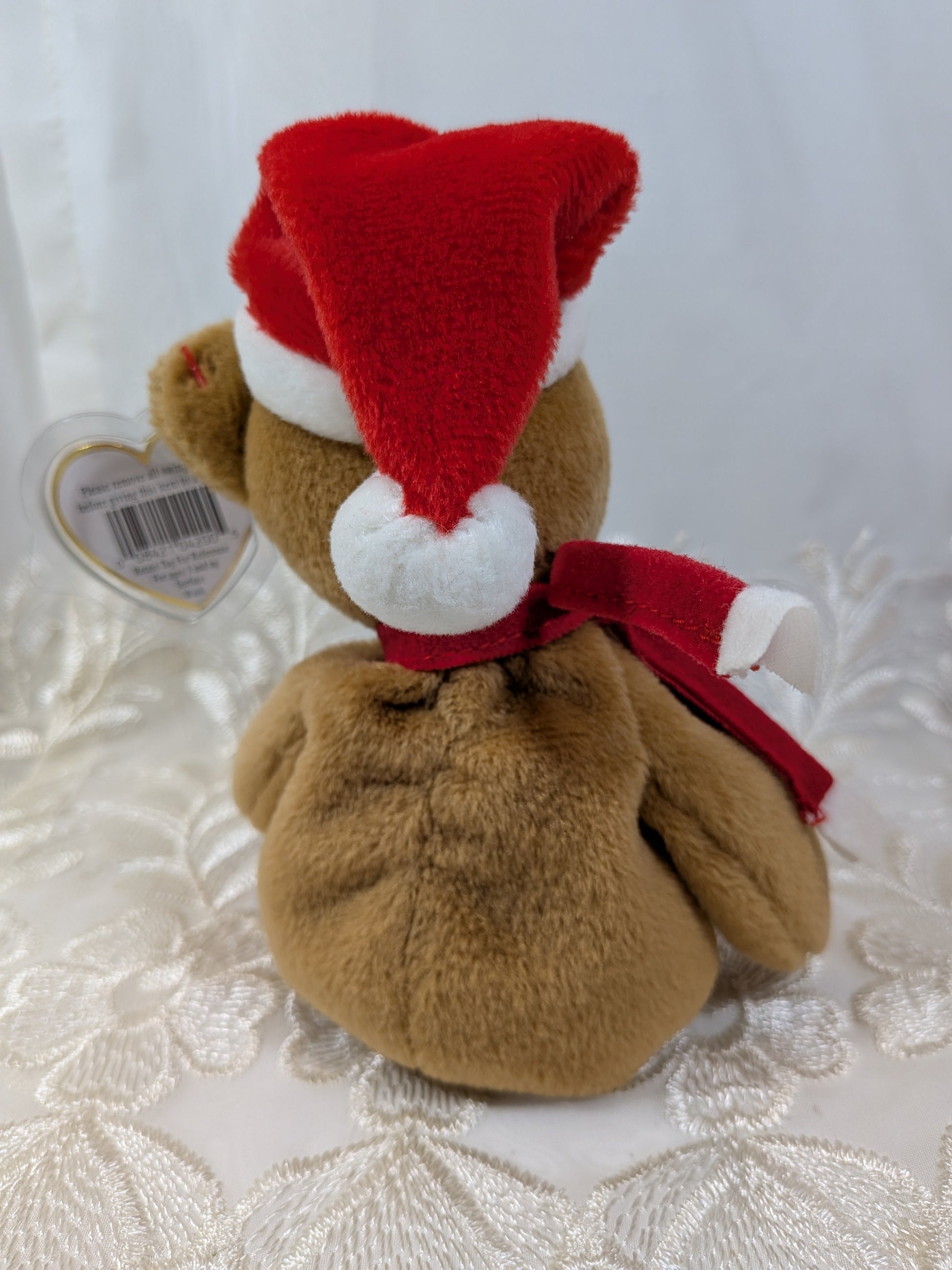 Ty Beanie Baby - 1997 Holiday Teddy the Christmas Bear (8.5in) - Vintage Beanies Canada