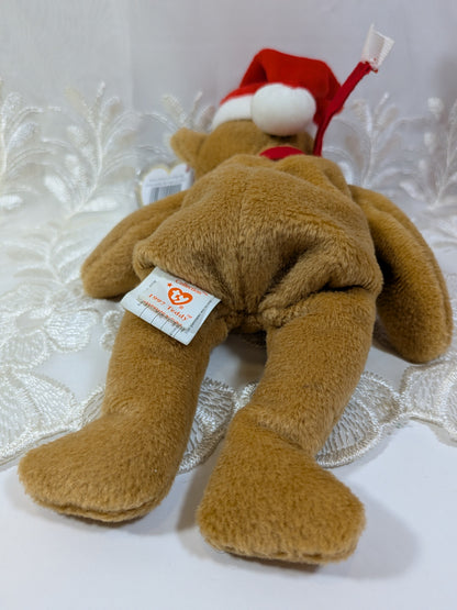 Ty Beanie Baby - 1997 Holiday Teddy the Christmas Bear (8.5in) - Vintage Beanies Canada