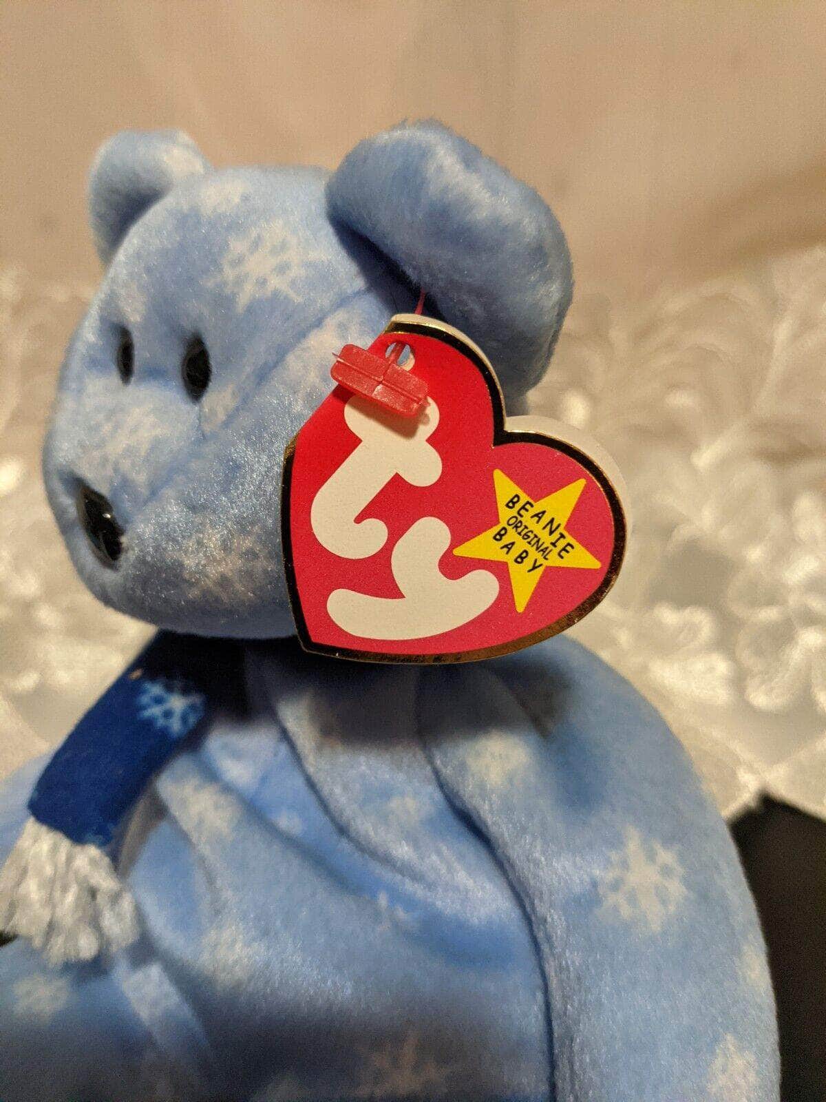 Ty Beanie Baby - 1999 Holiday Teddy The Bear (8.5in) - Vintage Beanies Canada