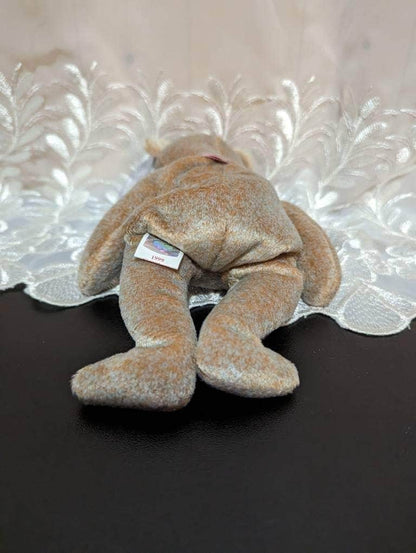 Ty Beanie Baby - 1999 Signature Bear The Tan Bear With Red Ribbon (8.5in) - Vintage Beanies Canada
