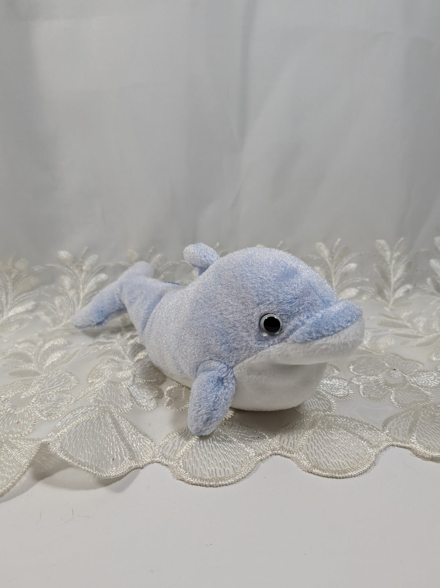 Ty Beanie Baby 2.0 - Clipper The Dolphin (8in) No tags - Vintage Beanies Canada