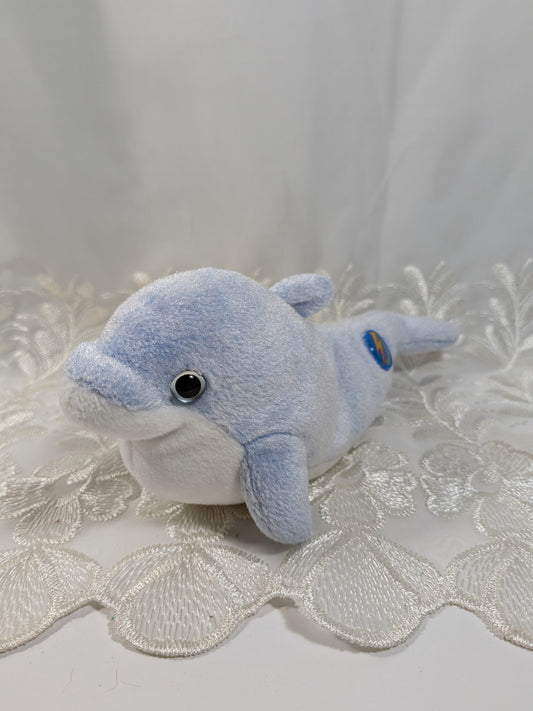 Ty Beanie Baby 2.0 - Clipper The Dolphin (8in) No tags - Vintage Beanies Canada