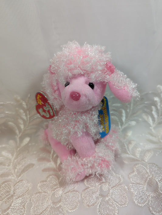 Ty Beanie Baby 2.0 - Duchess The Pink Poodle (6in) Near Mint Tag - Vintage Beanies Canada