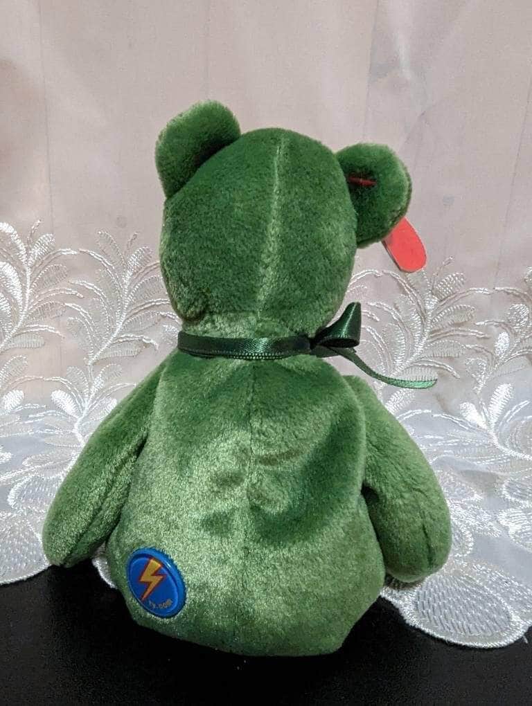 Ty Beanie Baby 2.0 - Luckier The St. Patrick's Day Bear (9in) - Vintage Beanies Canada