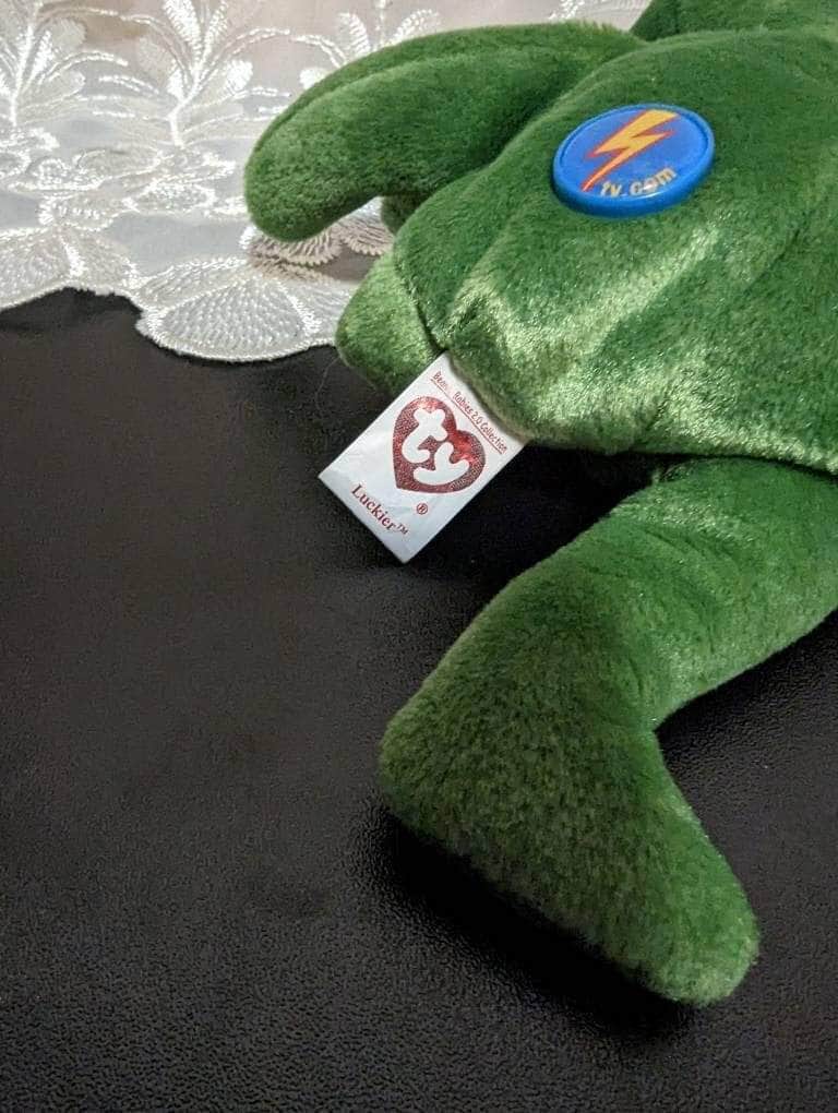 Ty Beanie Baby 2.0 - Luckier The St. Patrick's Day Bear (9in) - Vintage Beanies Canada