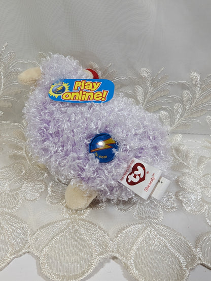 Ty Beanie Baby 2.0 - Shearsly The Purple Sheep (6in) - Vintage Beanies Canada