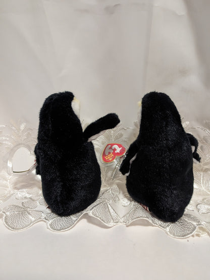 Ty Beanie Baby - Admiral The Penguin (6in) With Or Without Santa Barbara Tag - Vintage Beanies Canada