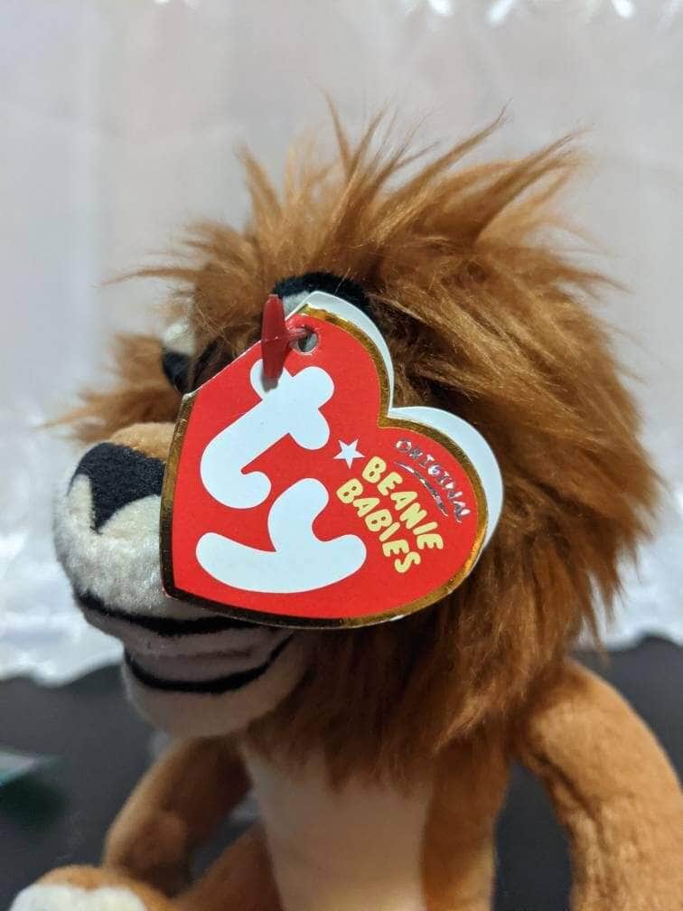 Ty Beanie Baby - Alex from Madagascar The Movie - Near Mint (6in) - Vintage Beanies Canada