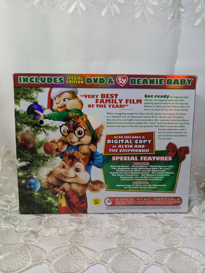 Ty Beanie Baby - Alvin and the Chipmunks DVD Set (Not Sealed) - Vintage Beanies Canada