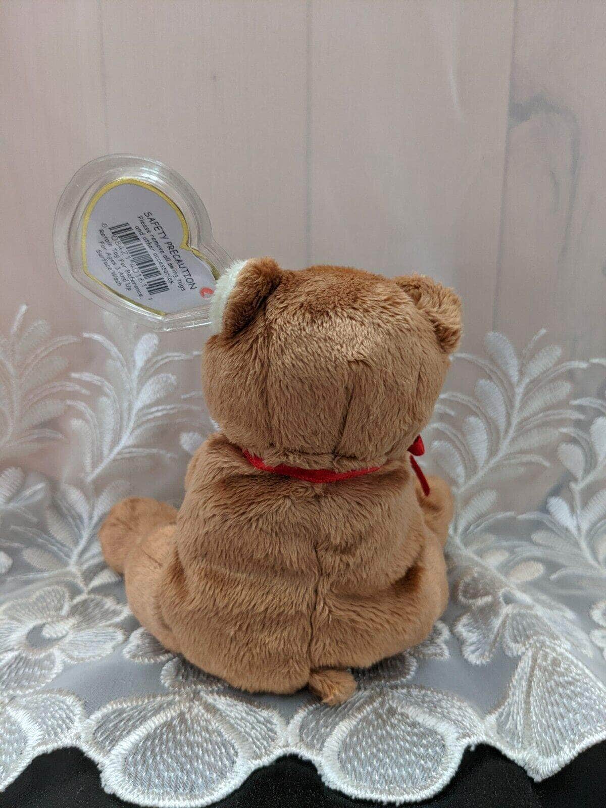 Ty Beanie Baby - Always The Bear Holding A Rose (6in) - Vintage Beanies Canada