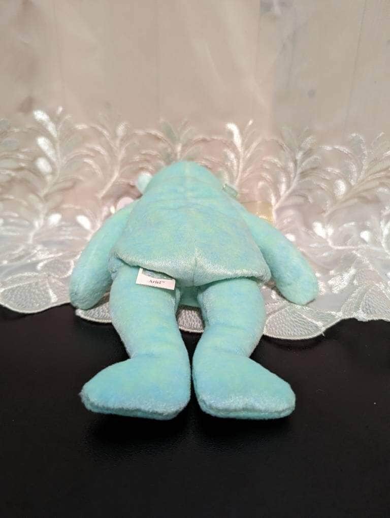 Ty Beanie Baby - Ariel the Beautiful Turquoise Bear (8.5in) - Vintage Beanies Canada