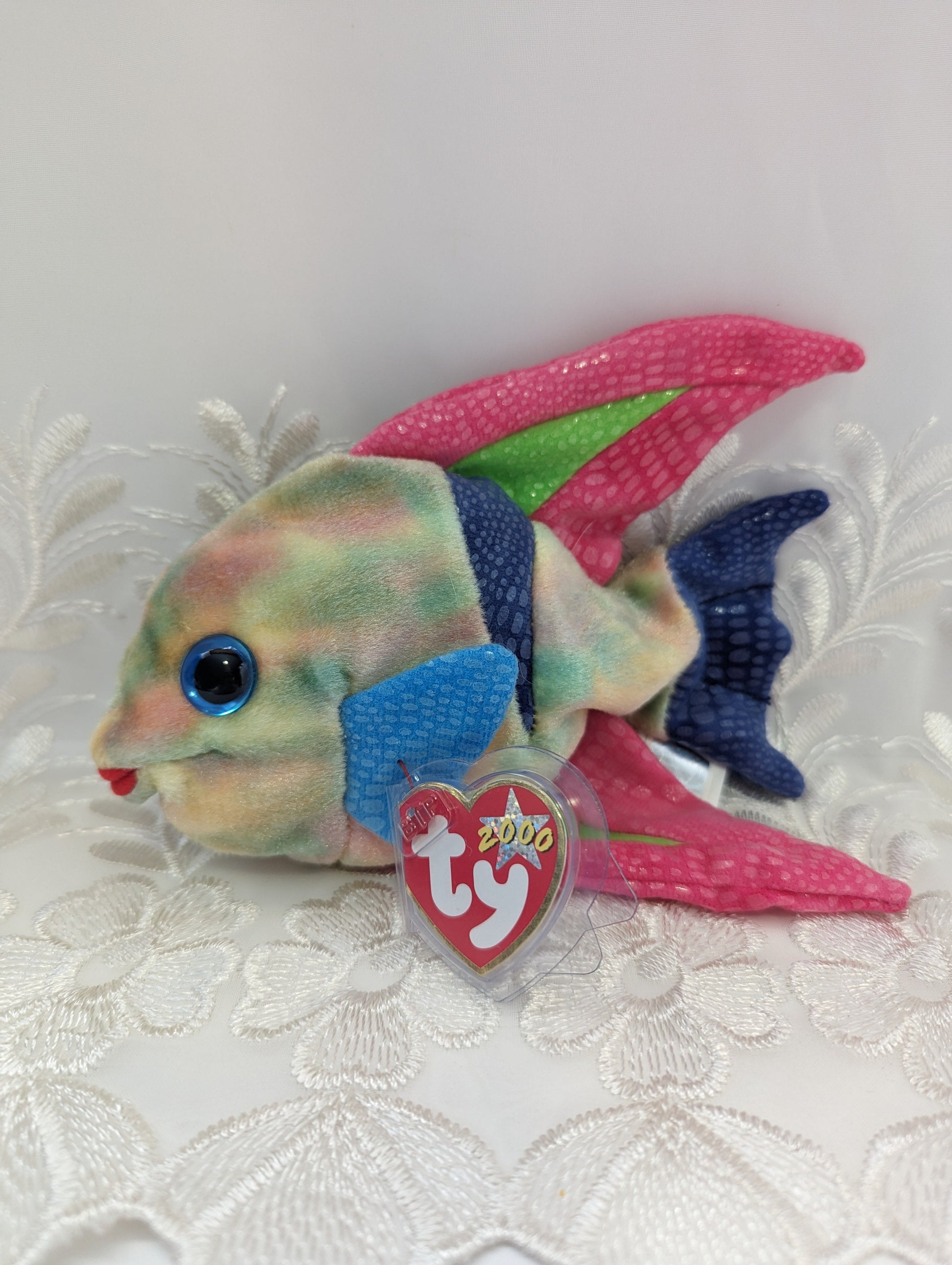 Ty Beanie Baby - Aruba The Angel Fish (7in) - Vintage Beanies Canada