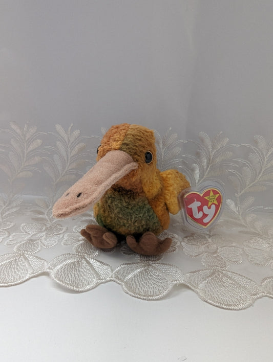 Ty Beanie Baby - Beak The Kiwi Bird (6in) - Vintage Beanies Canada