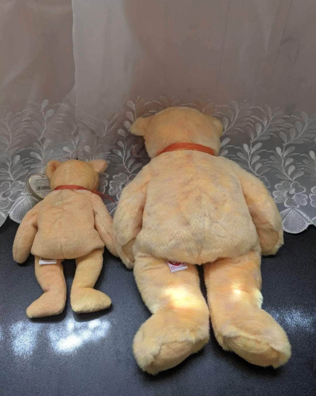 Ty Beanie Baby + Beanie Buddy - Sunny The Bear - Lot of E Bears - Near Mint (Sold As Pair) - Vintage Beanies Canada