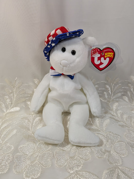 Ty Beanie Baby - Benjamin The Bear (8.5in) - Vintage Beanies Canada
