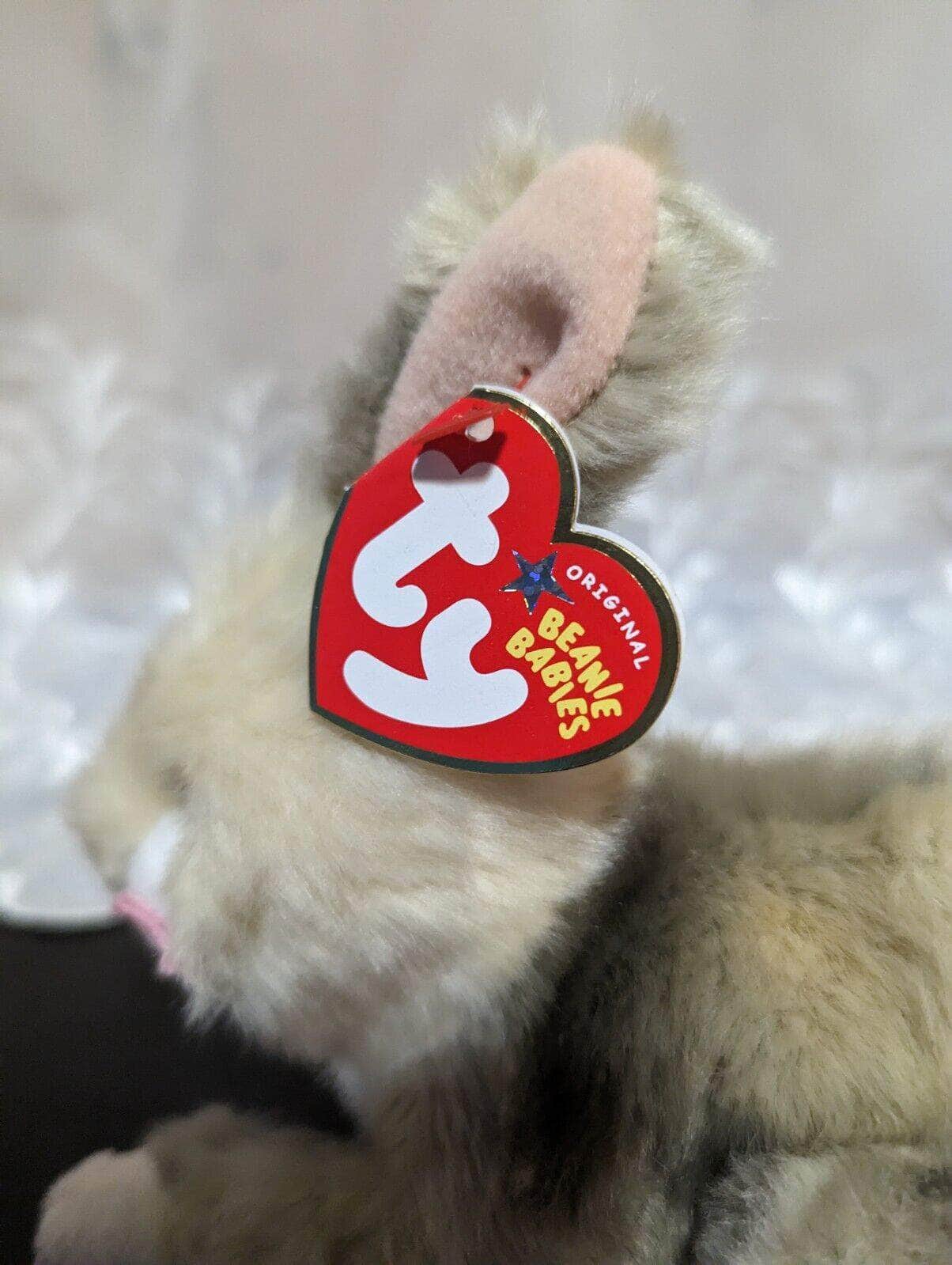 Ty Beanie Baby - Binksy The Bunny Rabbit (7in) Near Mint - Vintage Beanies Canada