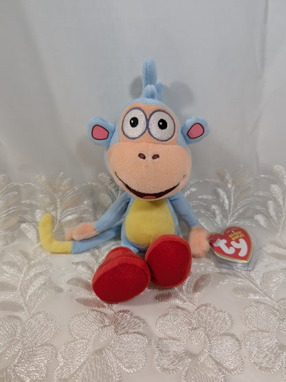 Ty Beanie Baby - Boots the Monkey from Dora the Explorer (7.5in) - Vintage Beanies Canada
