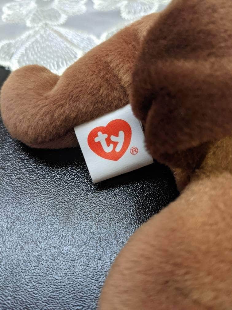 Ty Beanie Baby - Bucky The Beaver - 3 Gen Hang Tag & 2nd Gen Tush Tag.*Rare* - Vintage Beanies Canada