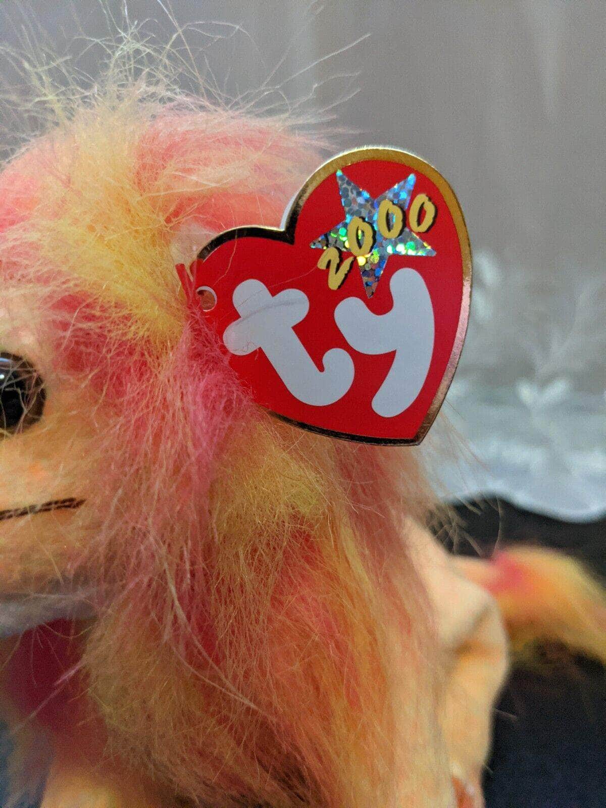 Ty Beanie Baby - Bushy The Lion (7in) - Vintage Beanies Canada