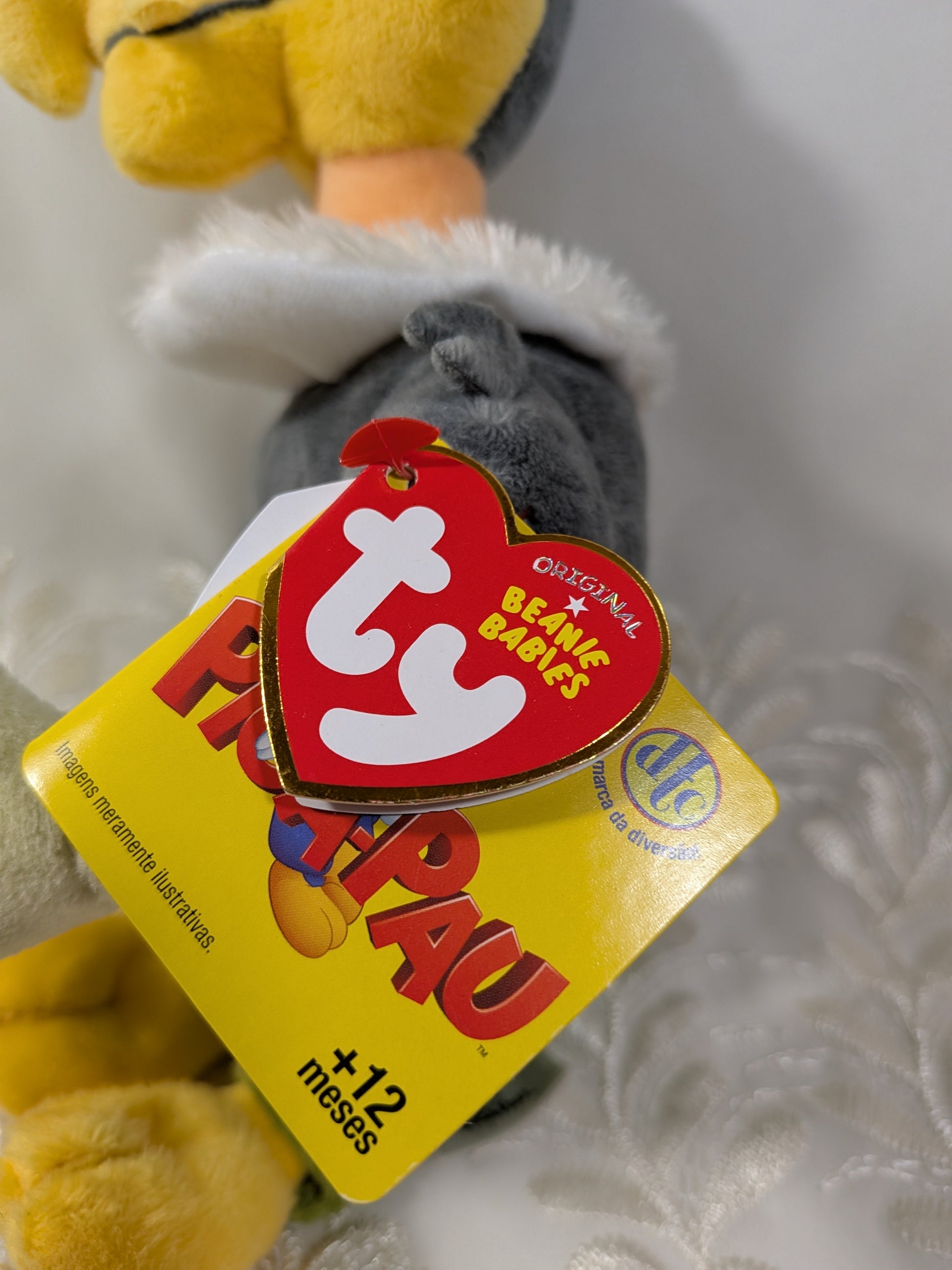 Ty Beanie Baby - Buzz Buzzard the bird from Woody The Woodpecker (9in) Brazil Exclusive *Rare* - Vintage Beanies Canada