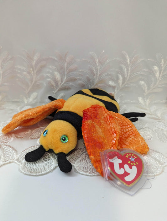 Ty Beanie Baby - Buzzie The Bumblebee (6in) - Vintage Beanies Canada