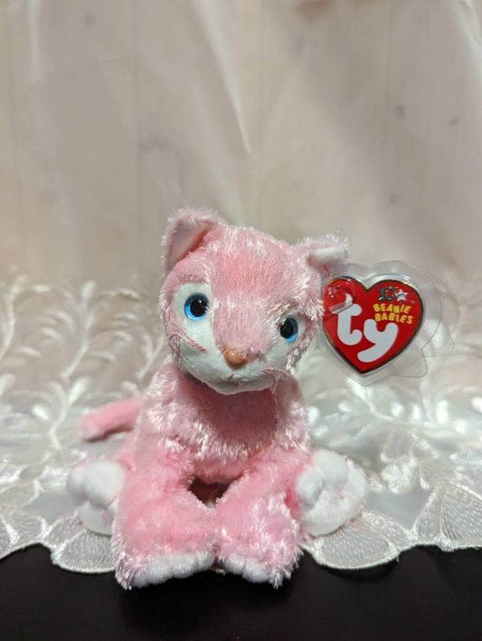 Ty Beanie Baby - Carnation The Pink Cat (6in) - Vintage Beanies Canada